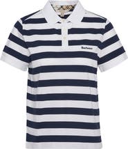 Barbour Ashbourne Stripe Stretch Cotton Polo Shirt