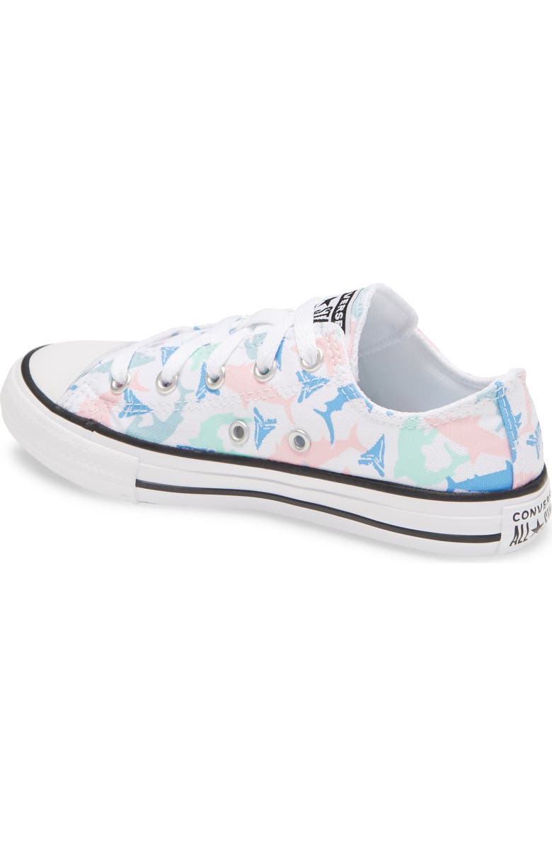 Converse Chuck Taylor<sup>®</sup> All Star<sup>®</sup> Shark Low Top Sneaker, Alternate, color,