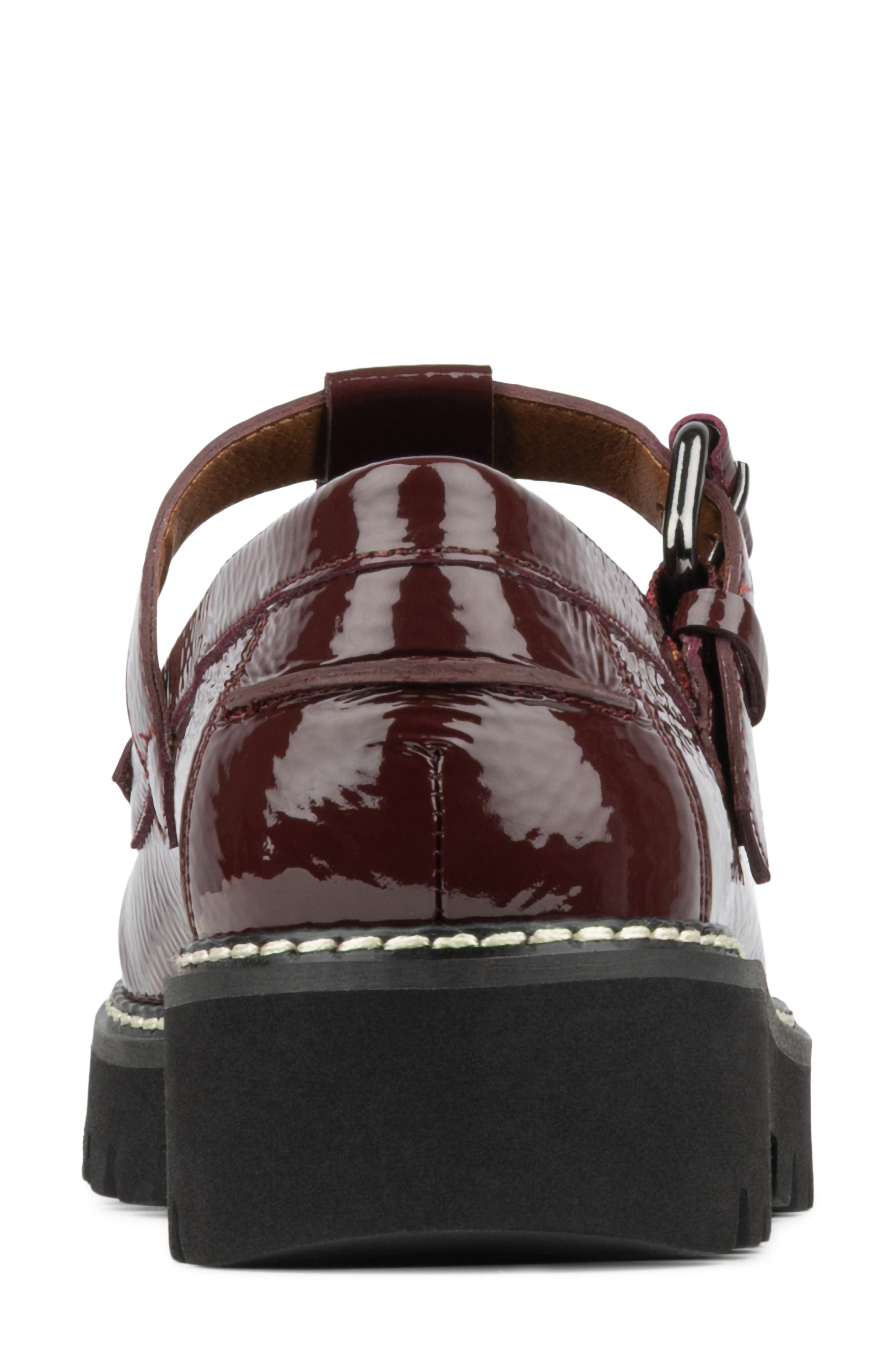 Helaina Mary Jane Loafer, Alternate, color, BORDEAUX