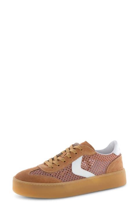 Mind Perforated Mesh Platform Sneaker (Women)