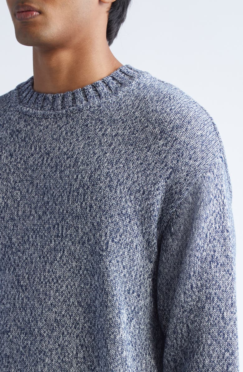 PALMES Forever Organic Cotton Sweater, Alternate, color, Dark Blue