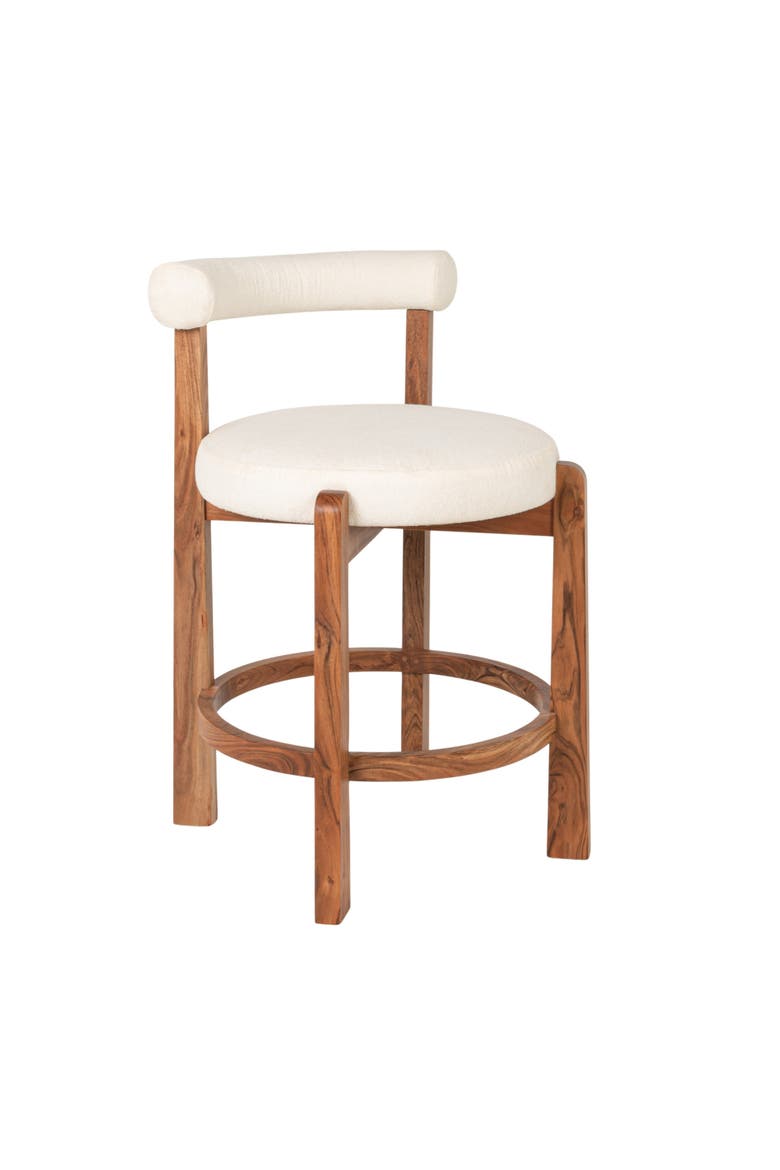 Counter Height Bar Chair, Main, color, Brown