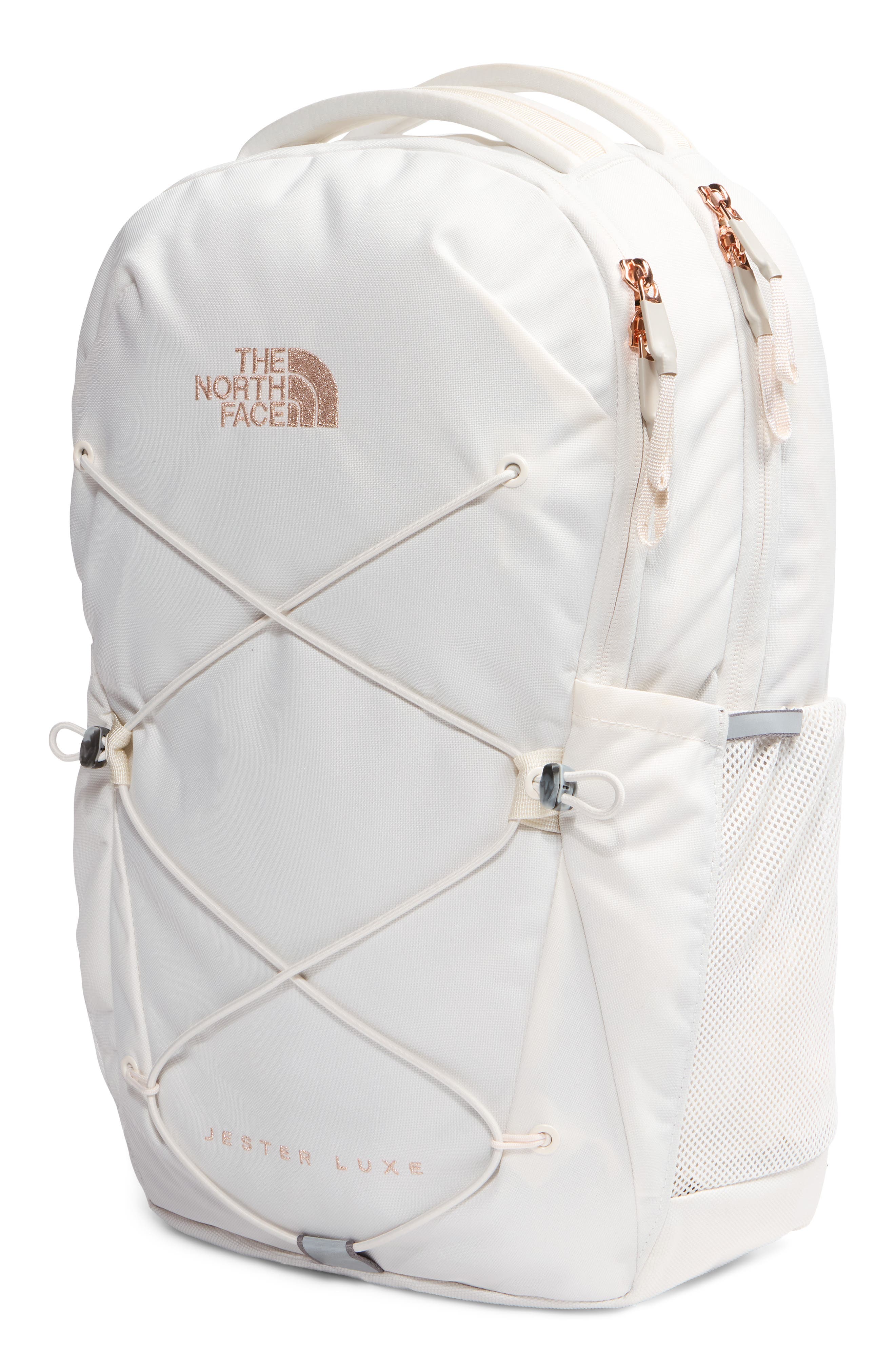 Jester Luxe Backpack, Alternate, color, WHITE DUNE/ BURNT CORAL