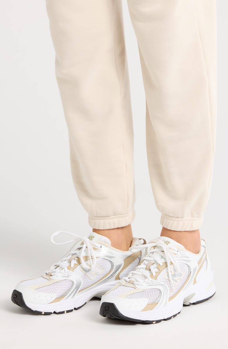 Vuori Sedona Logo Joggers, Alternate, color, Bone