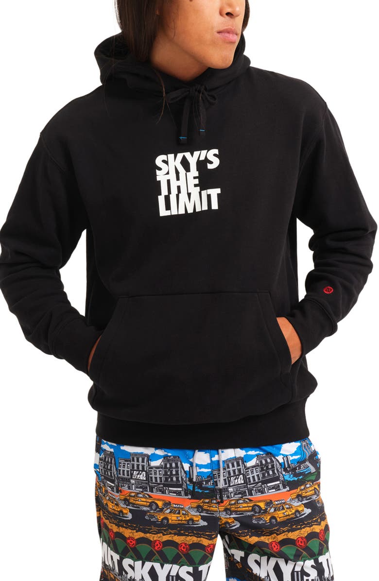 Stance Sky's the Limit Graphic Hoodie, Main, color, Black