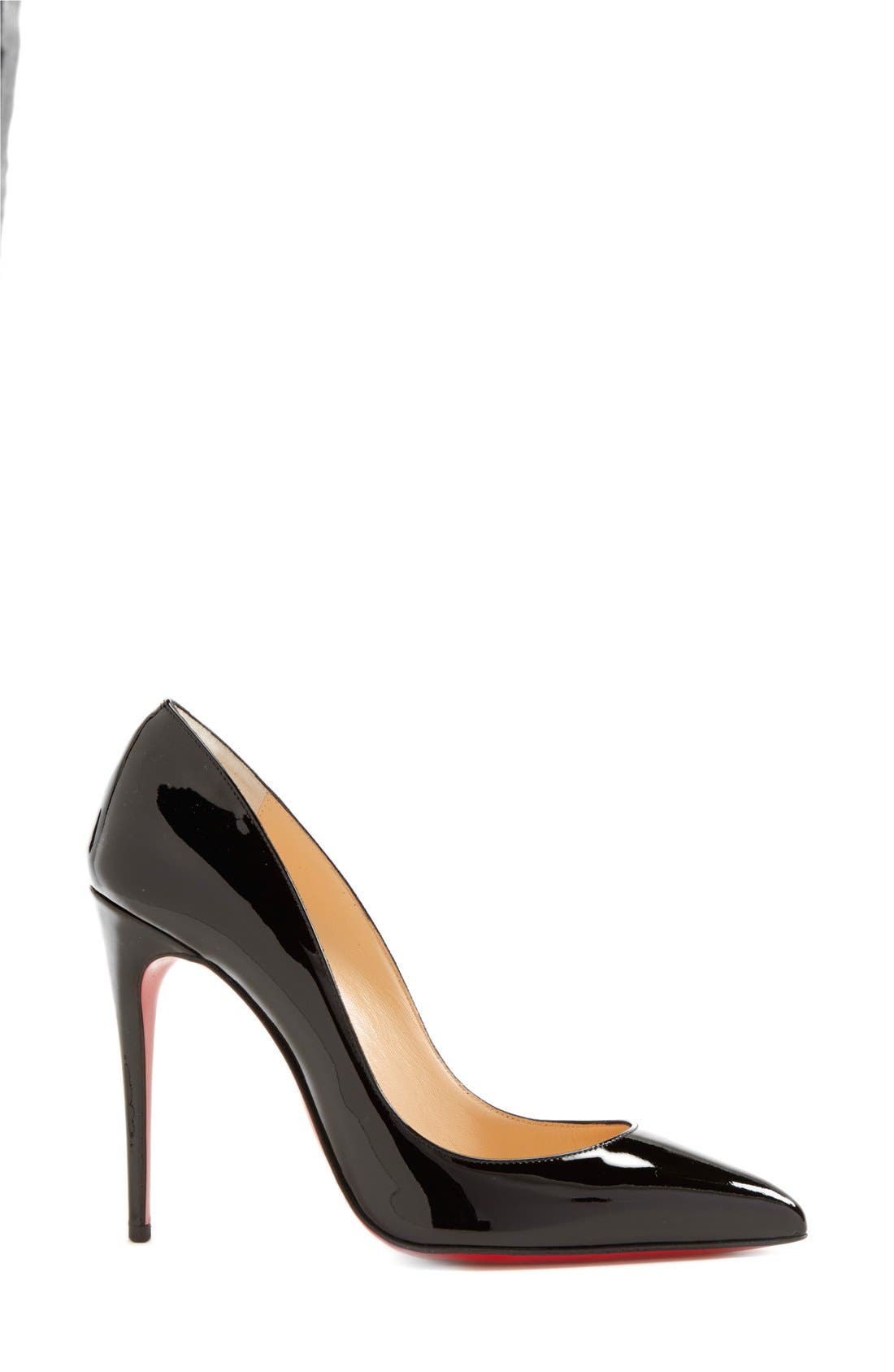 Christian Louboutin 'Pigalle Follies' Pointy Toe Pump, Alternate, color, 