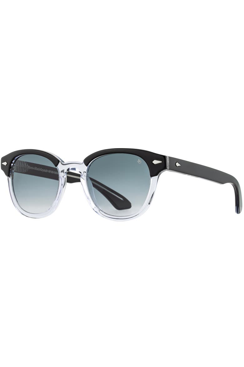 Times 47mm Round Nylon Non Polarized, Alternate, color, Black Crystal - GGN