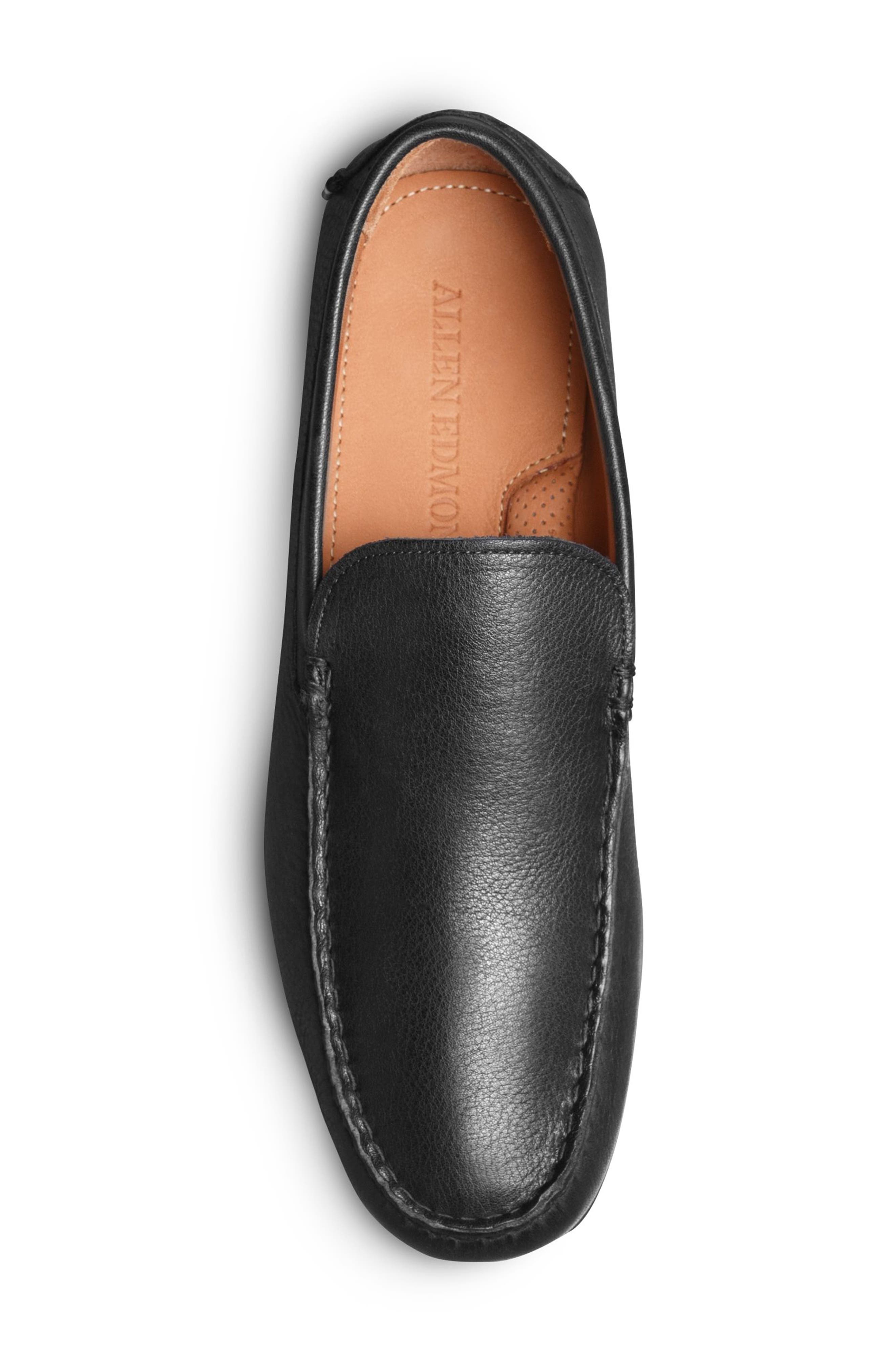 Allen Edmonds Santiago Driving Loafer, Alternate, color, Black