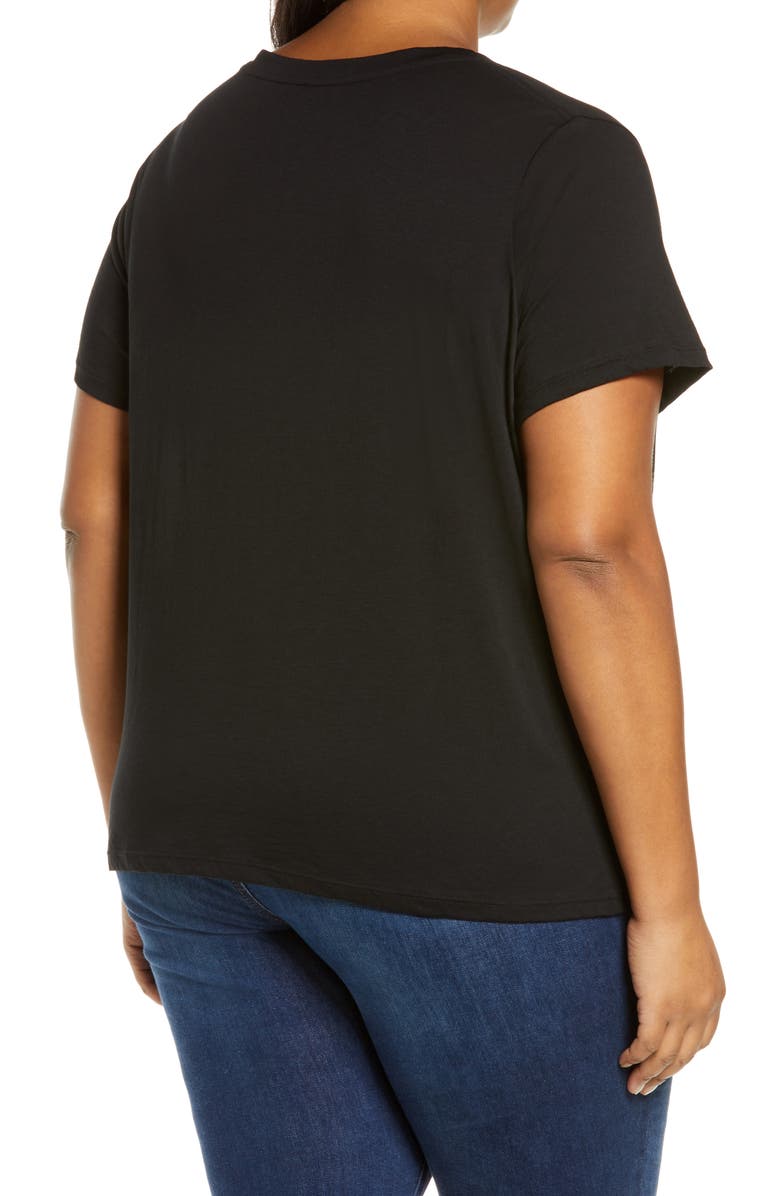 Vince Essential Short Sleeve Pima Cotton T-Shirt, Alternate, color,