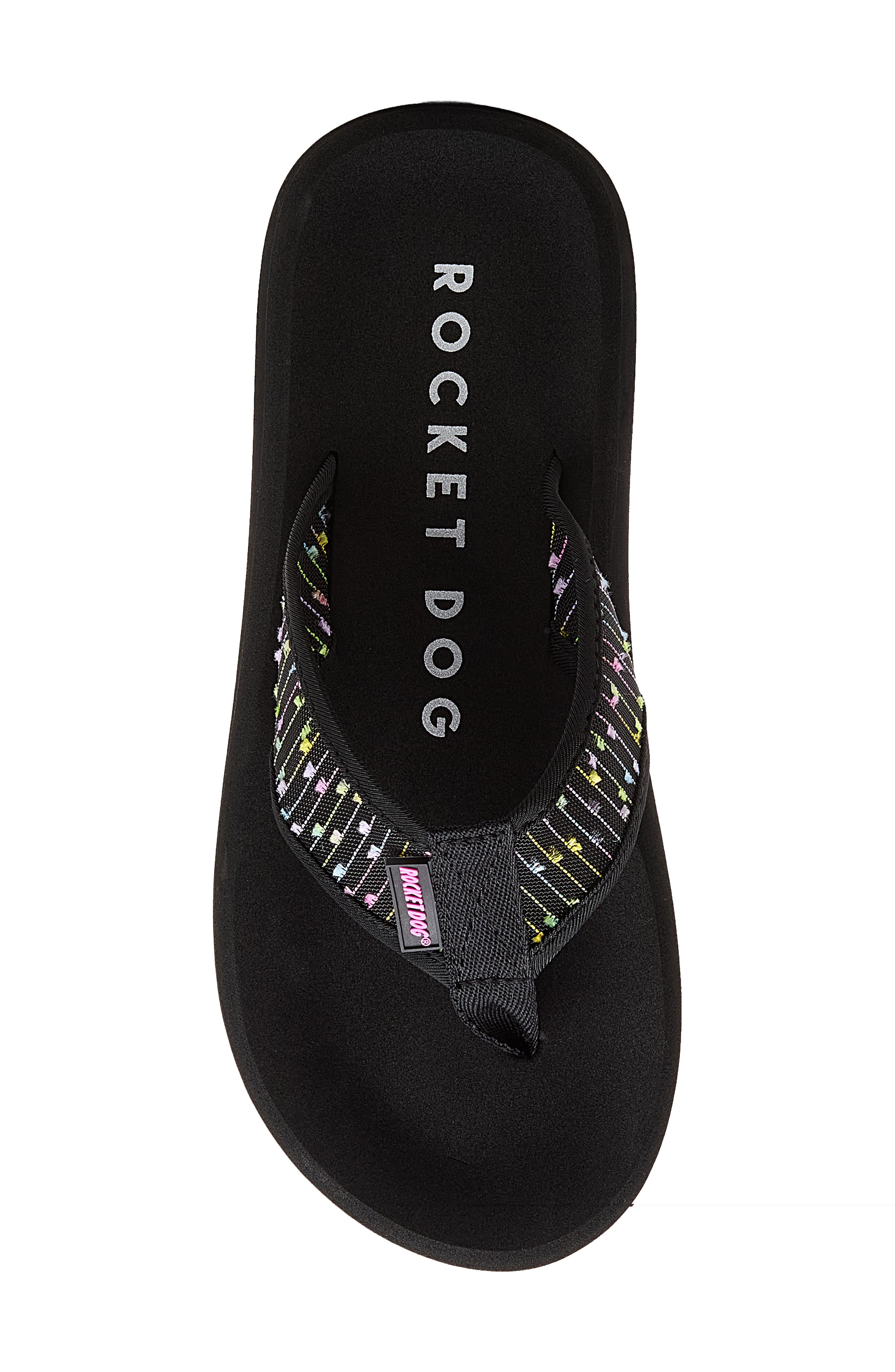 Spotlight 2 Confetti Flip Flop, Alternate, color, BLACK MULTI