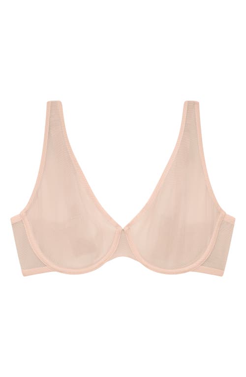 Thirdlove Bare Underwire Mesh Bra In Pink