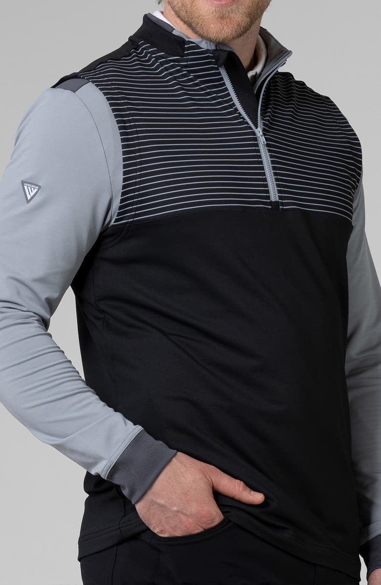 LEVELWEAR Switch Knit Vest, Alternate, color, Black/ Pebble