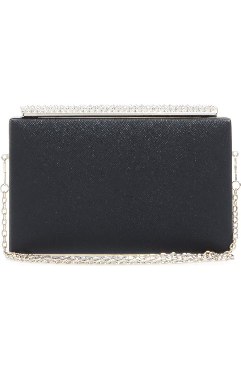 ZZDNU Natasha Couture Natasha Couture Crystal Embellished Frame Clutch, Alternate, color,