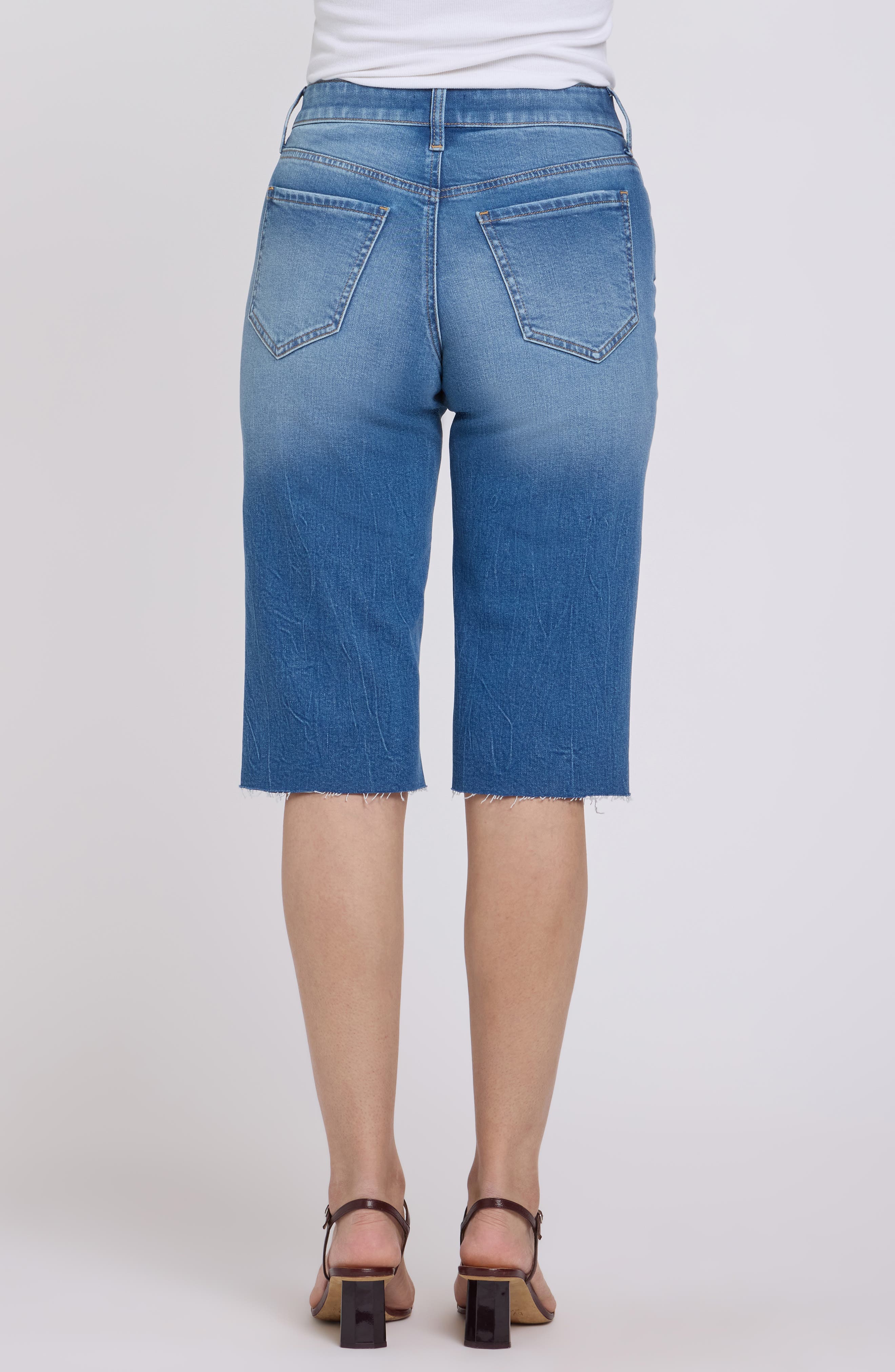 Kristie '80s Denim Bermuda Shorts - image 4