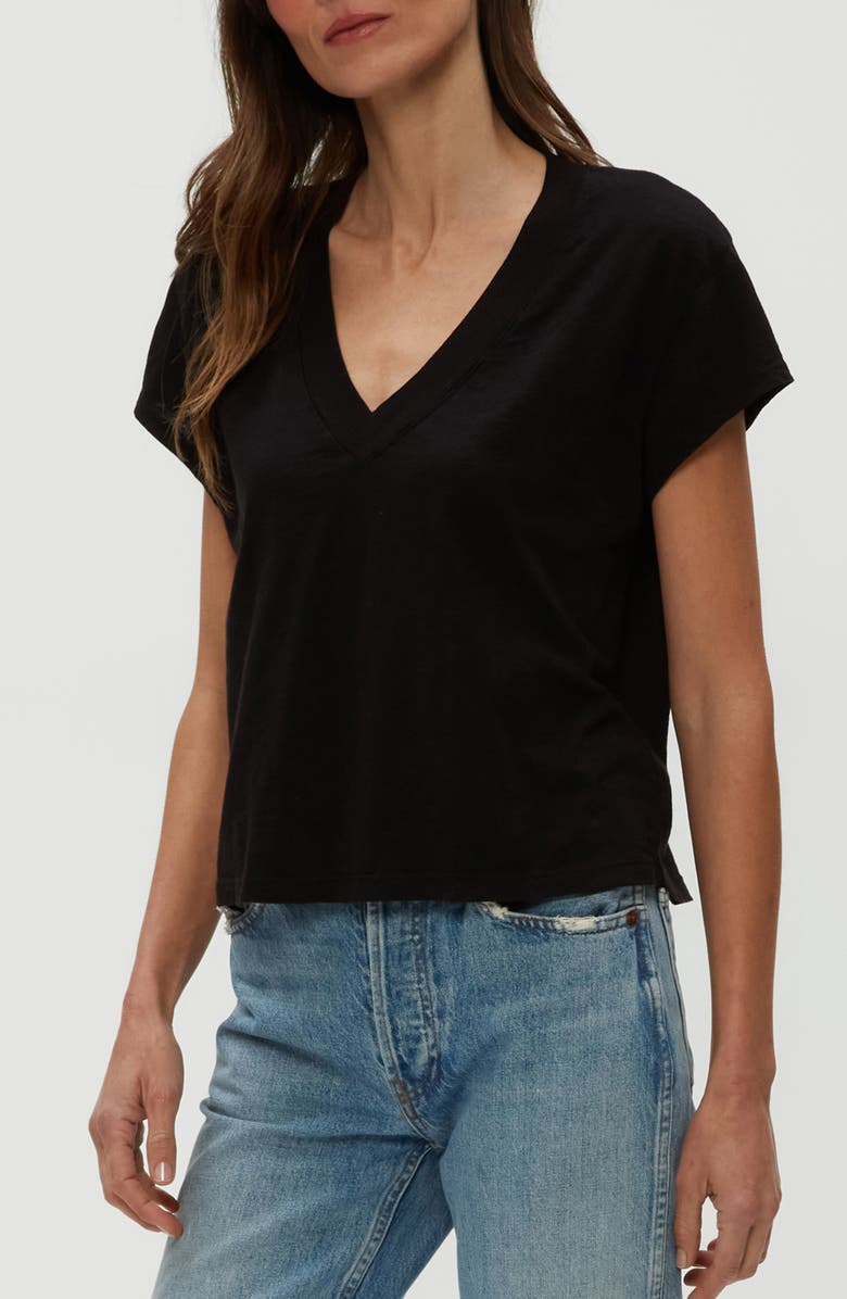 Michael Stars Harlan Cotton V-Neck T-Shirt, Alternate, color, 