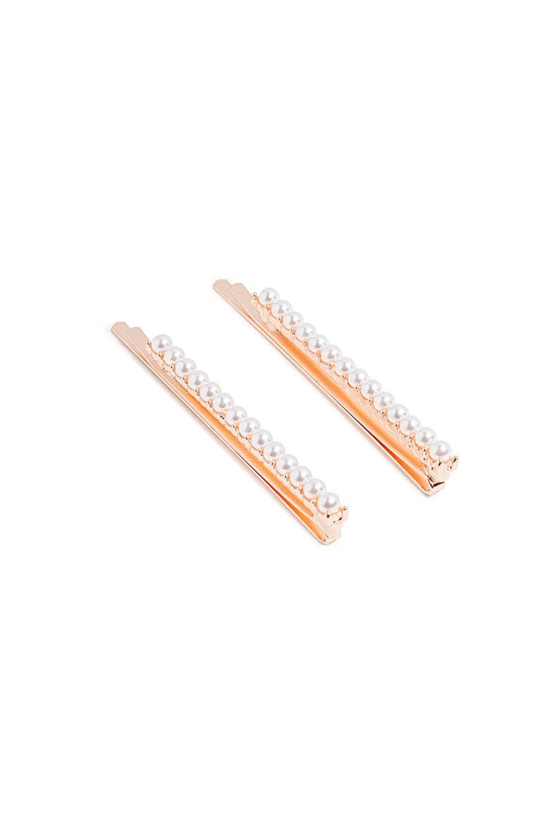 Hair Pin Set, Main, color, Rose Gold