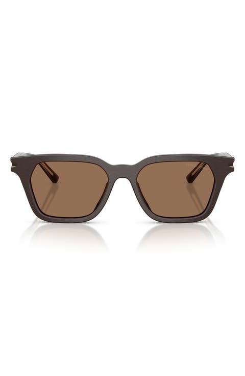52mm Square Sunglasses
