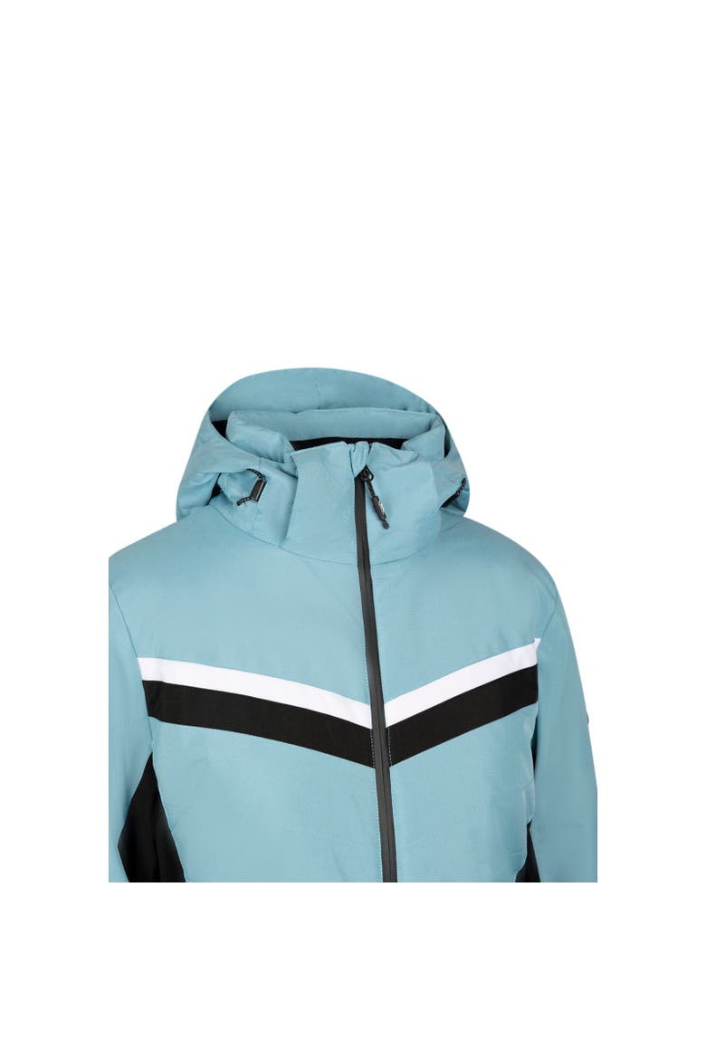 Emma Padded Ski Jacket, Alternate, color, Blue Jade