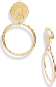 Karine Sultan Statement Clip Earrings