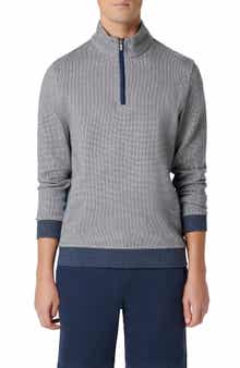 Bugatchi Quarter Zip Pullover