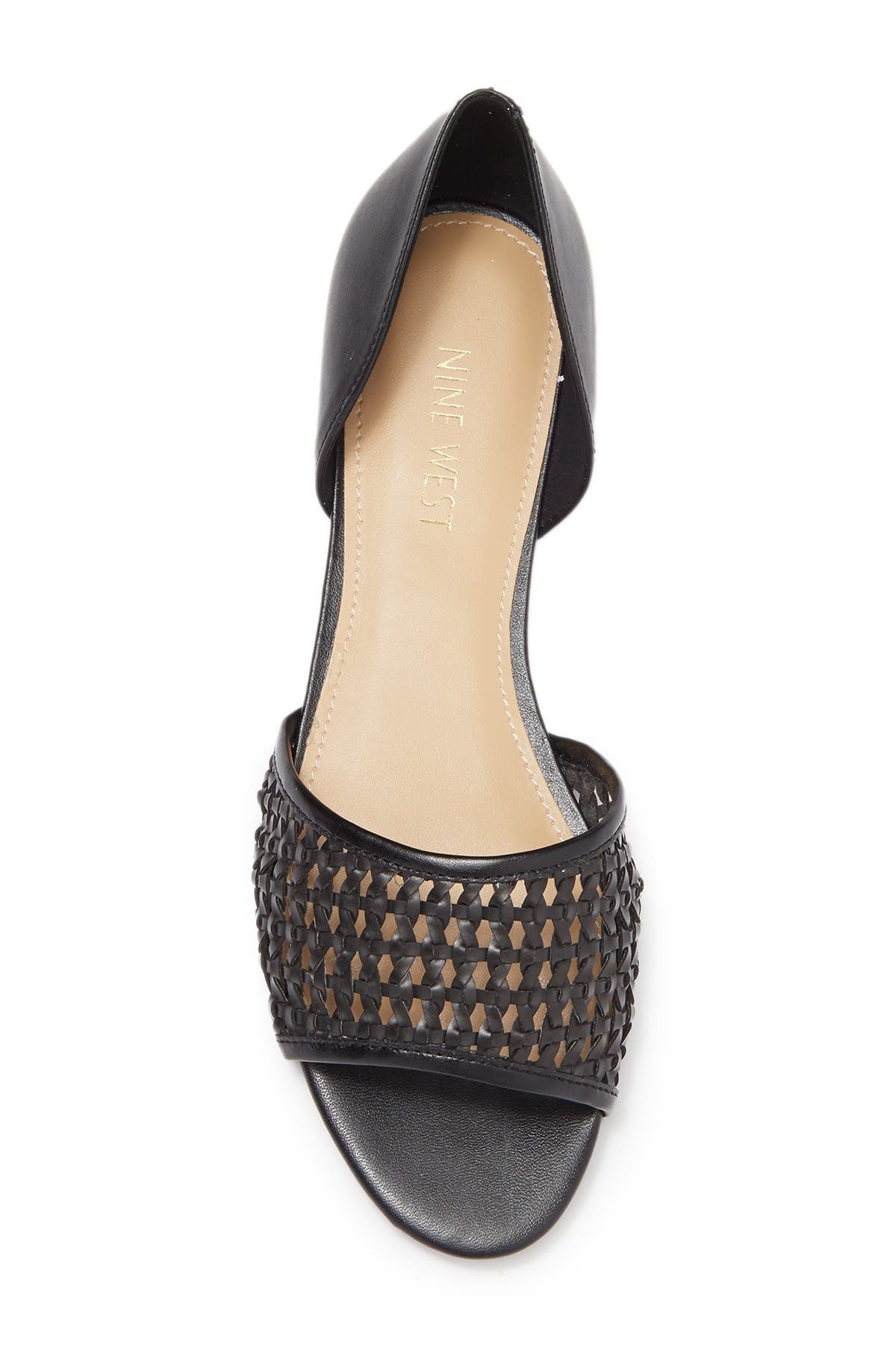 Nine West Woven d'Orsay Sandal, Alternate, color, 
