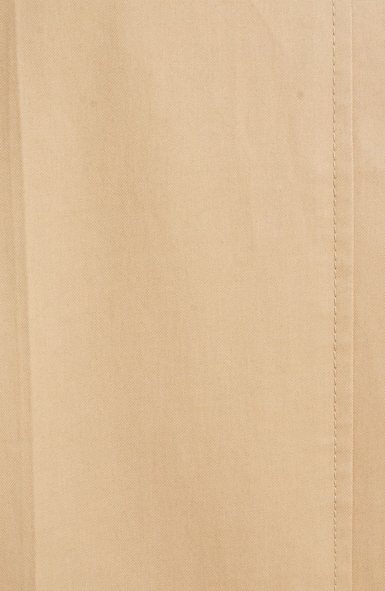 Victoria Beckham Cotton Gabardine Car Coat, Alternate, color,