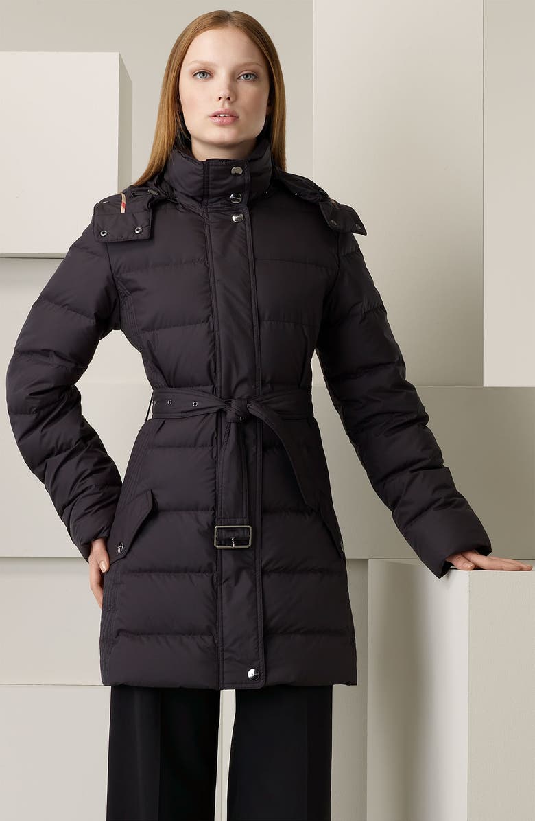 Burberry Brit Quilted Down Jacket, Main, color,