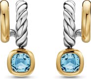 David Yurman Mercer® Color Two-Row Drop Earrings, 19.5mm