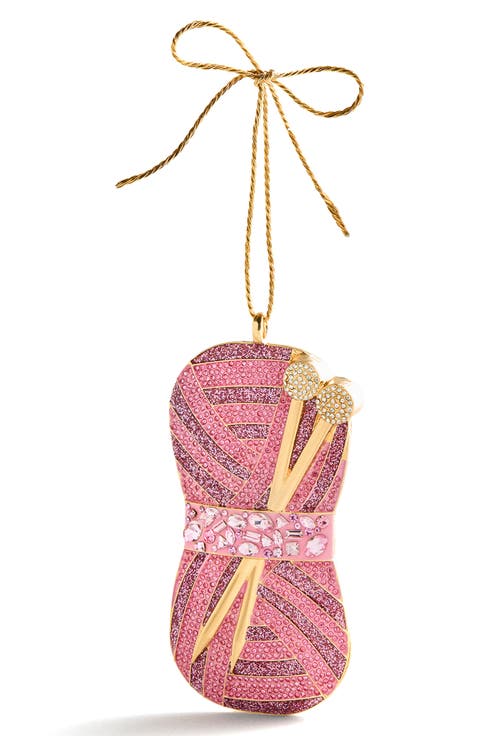 Knitting Yarn Ornament