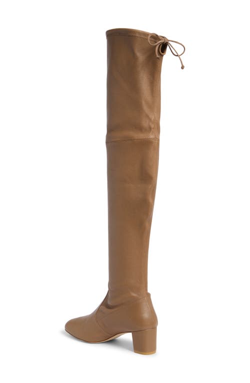 Stuart Weitzman Sofia City 50 Over The Knee Boot In Brown