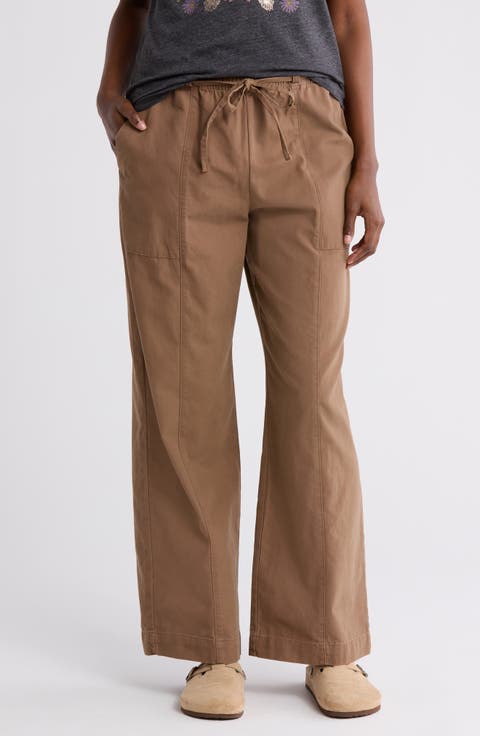 Wide Leg Utility Pants