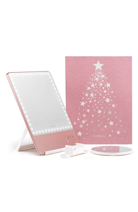 Limited Edition Skinny Rose Gold Lighted Mirror