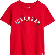 ICECREAM Kids' Playtime Running Dog Appliqué Graphic T-Shirt
