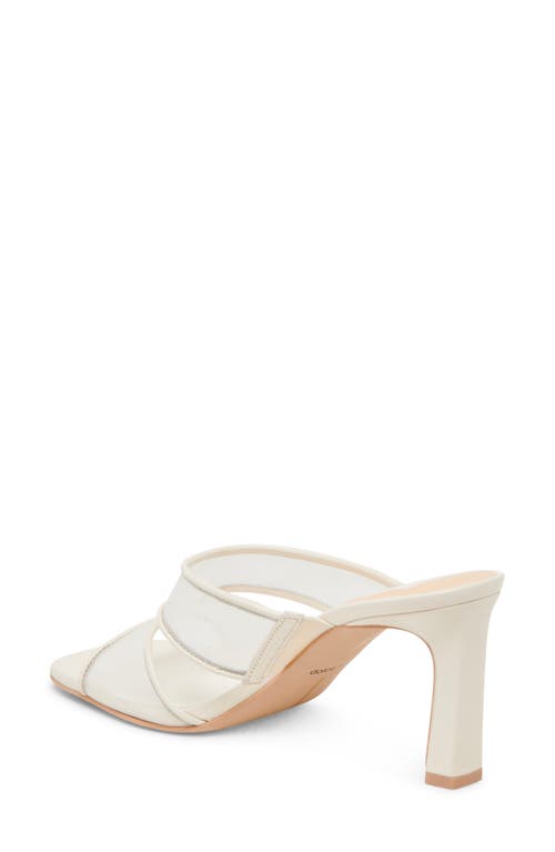 Dolce Vita Gitel Slide Sandal In Off White Mesh