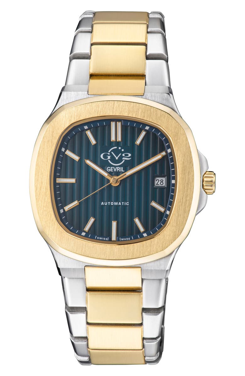 GV2 Men's Potente Swiss Automatic Stainless Steel Bracelet Watch, 40mm, Main, color, 