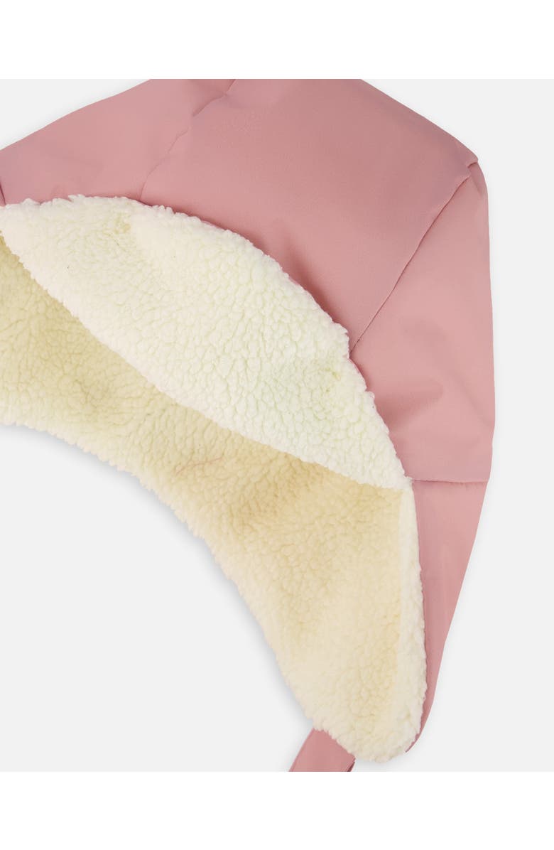 Deux par Deux Lined Chapka, Alternate, color, Dusty Pink