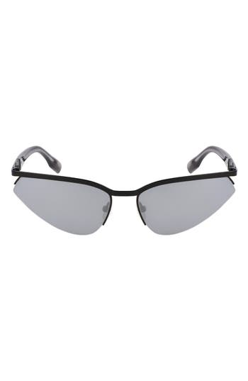 Karl Lagerfeld 61mm Modified Rectangular Sunglasses