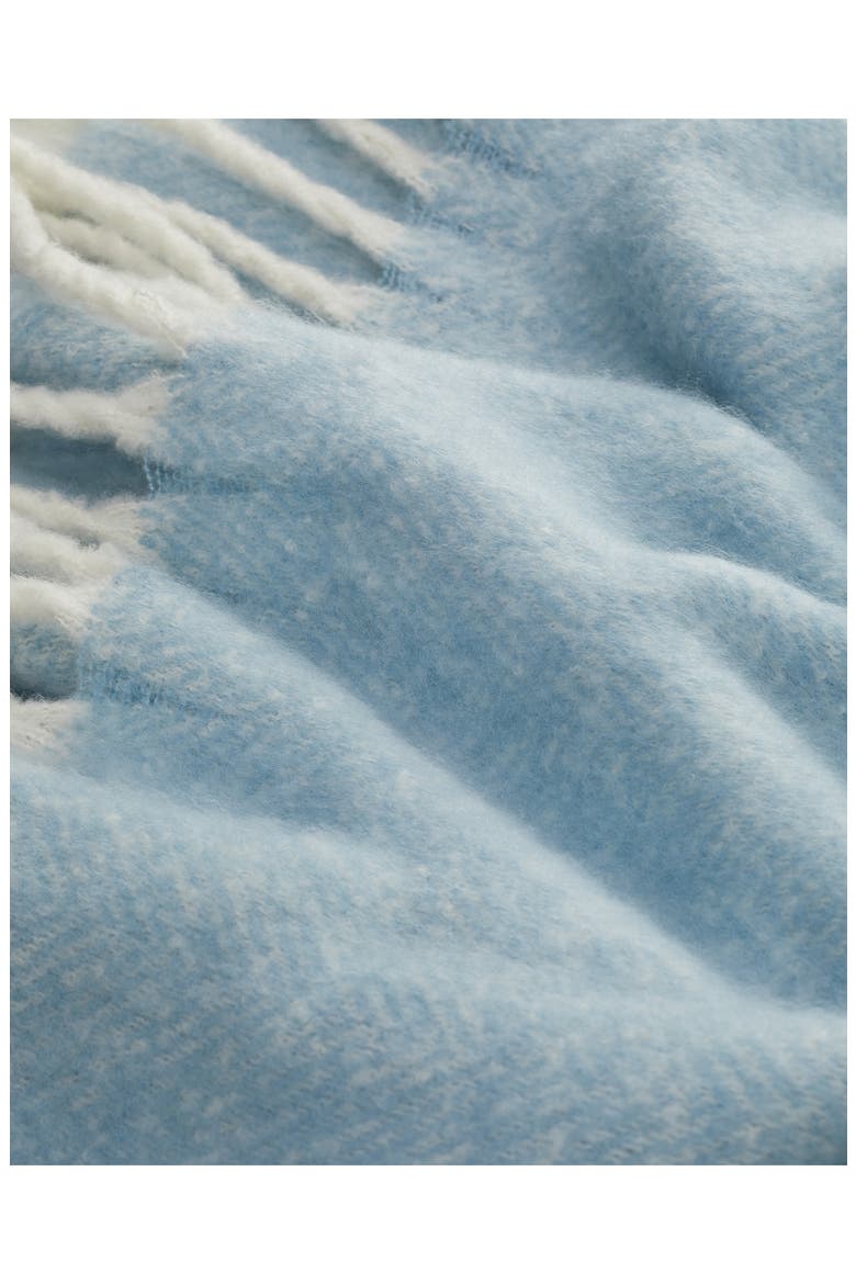 Fireside Fleece Throw Blanket, Alternate, color, SKY BLUE/ COCONUT CREAM