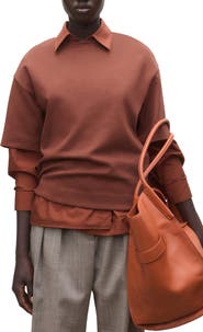 MANGO Cotton Blend T-Shirt