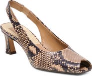 Dolce Vita Anabel Peep Toe Slingback Pump
