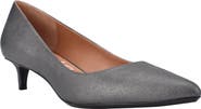 Calvin Klein Gabrianna Kitten Heel Pump