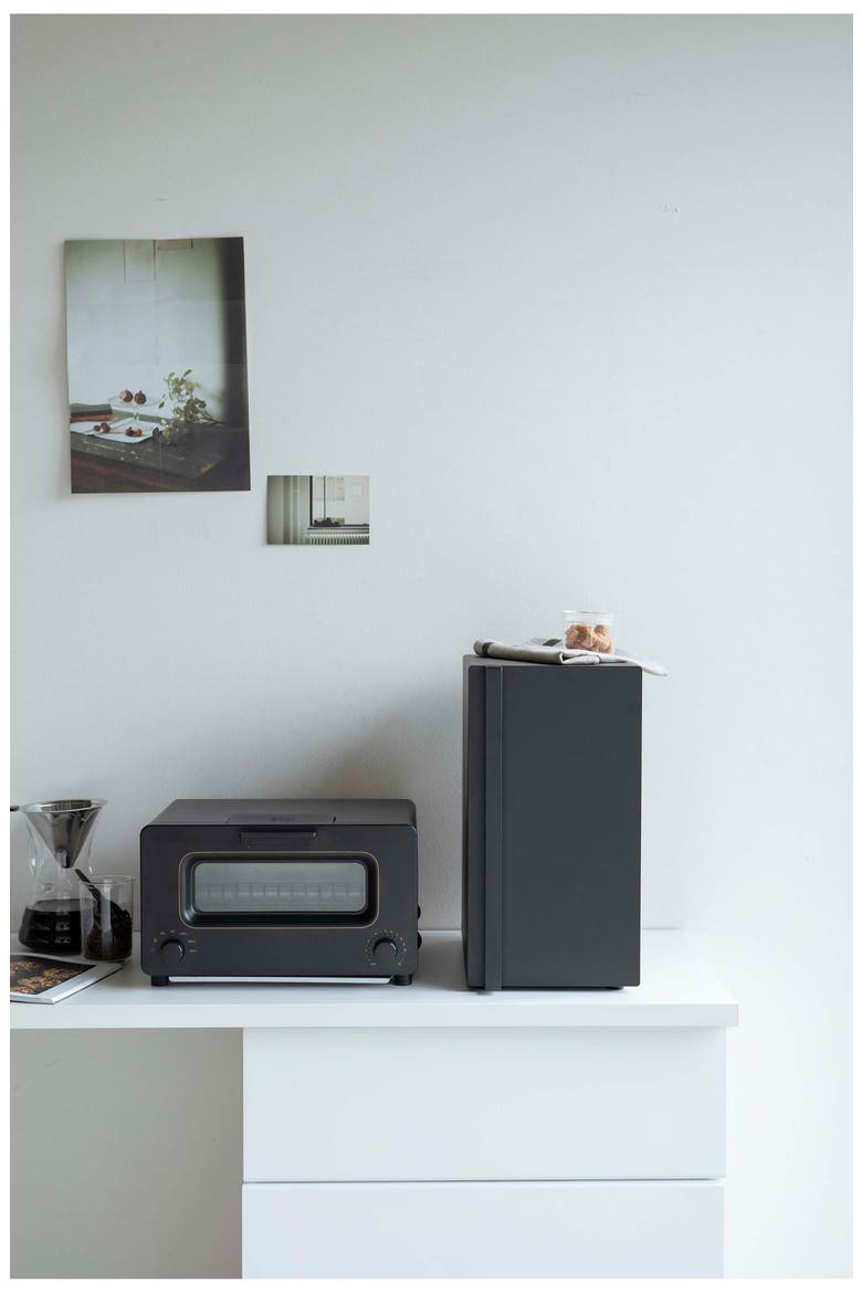 Vertical Bread Box, Alternate, color, BLACK