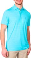 TailorByrd Variegated Stripe Performance Polo