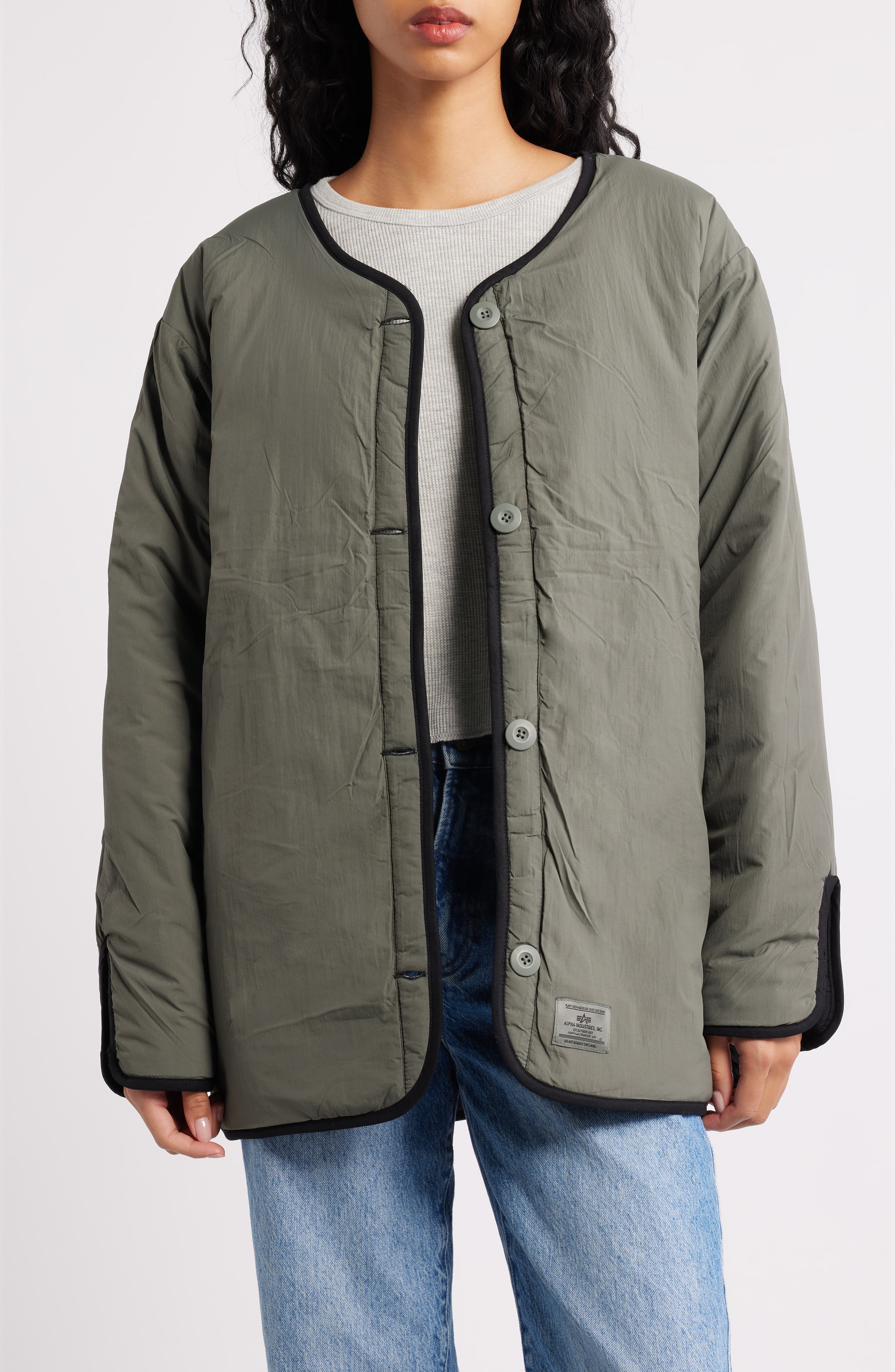 Reversible ALS/92 Mod Quilted Liner Jacket - image 2