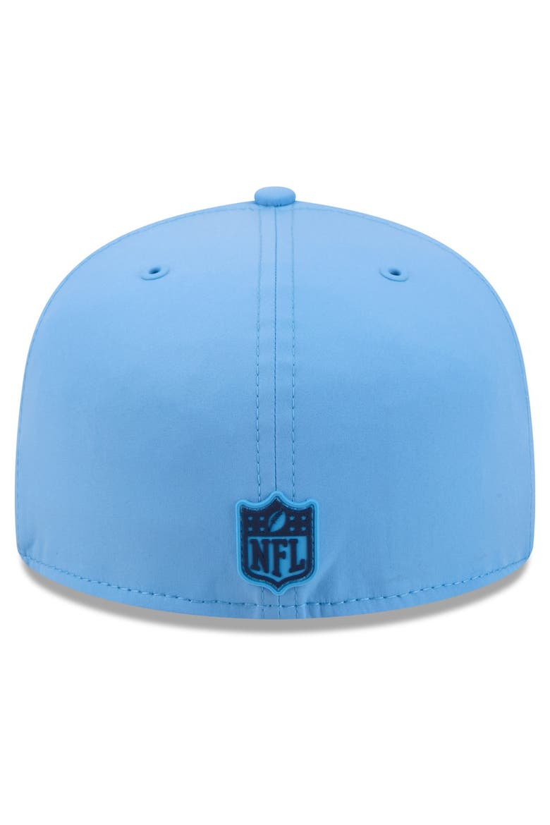 Men's New Era Light Blue Tennessee Titans 2026 Sideline 59FIFTY Fitted Hat, Alternate, color, Light Blue