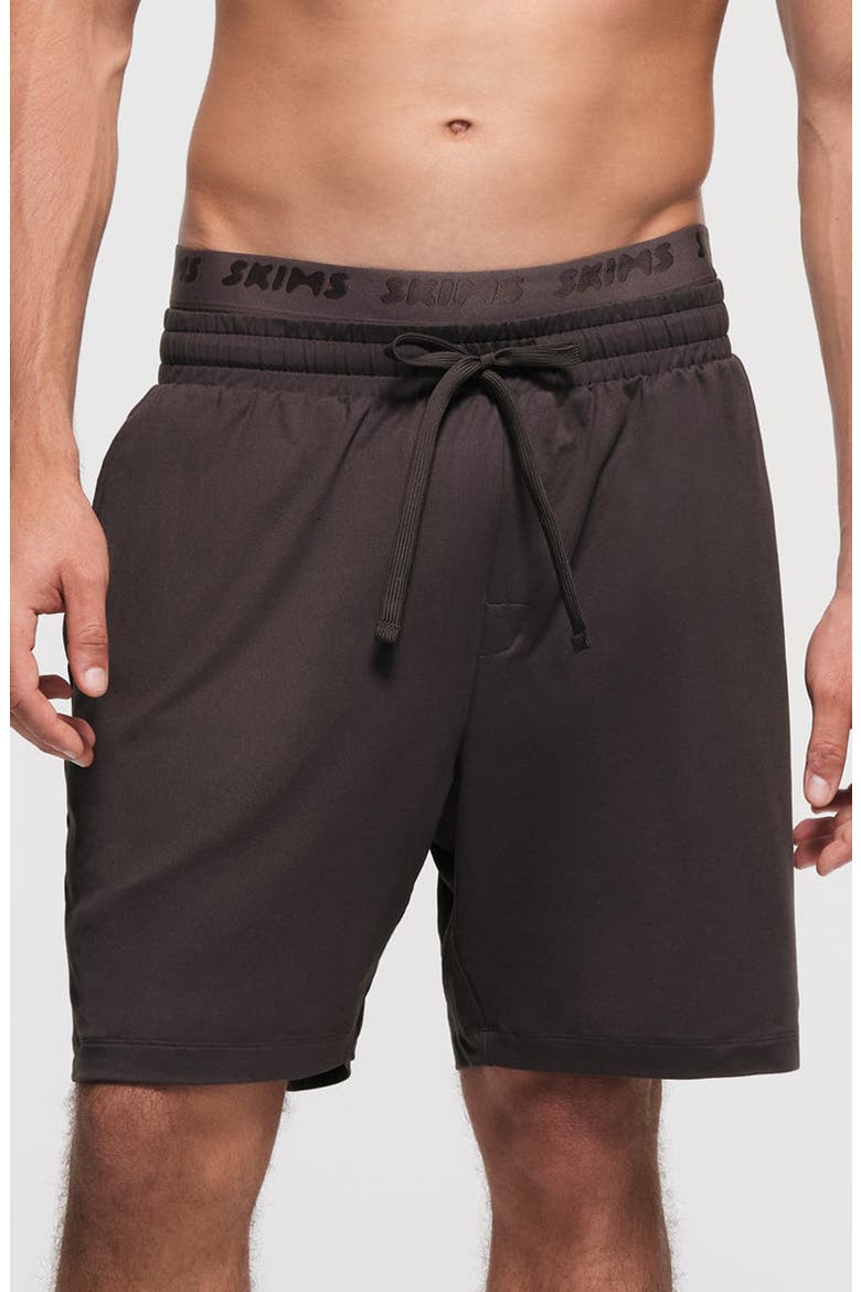 Outdoor Jersey Sweat Shorts, Main, color, IRON