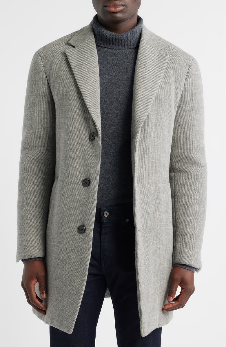 Cardinal of Canada Tyson Topcoat with Removable Hooded Bib, Alternate, color, Grey Melange