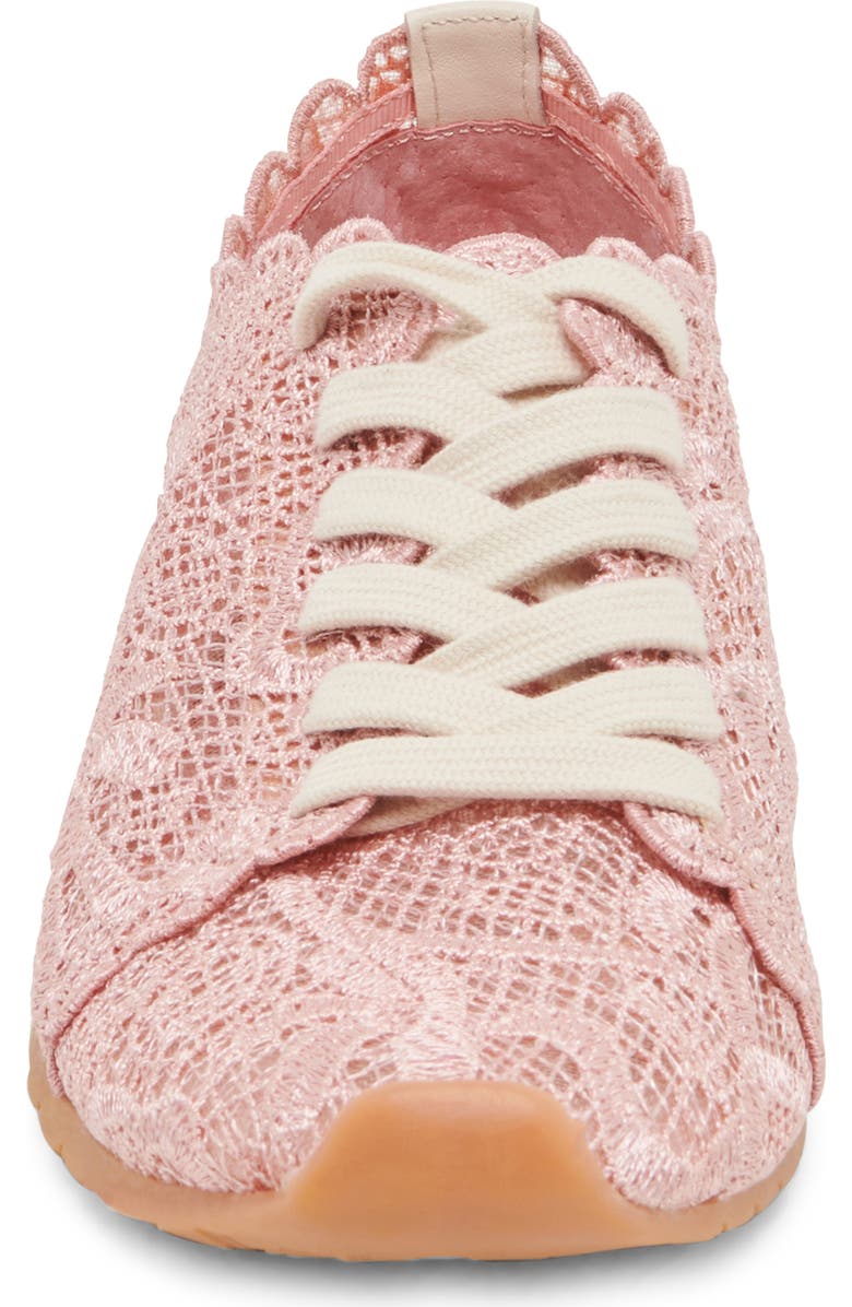 Dolce Vita Dayana Lace Sneaker, Alternate, color, Rose Lace