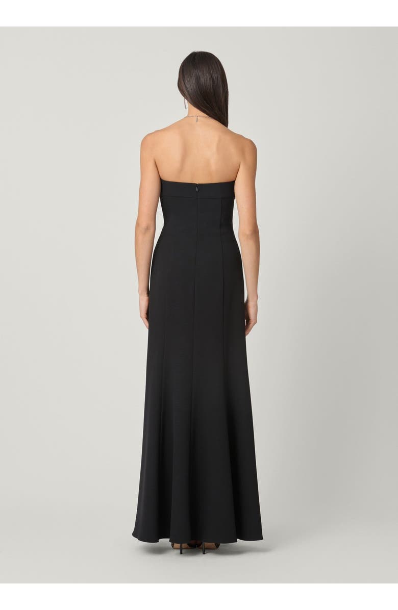 Shoshanna Midnight Phillippa Stretch Crepe Dress, Alternate, color, Jet