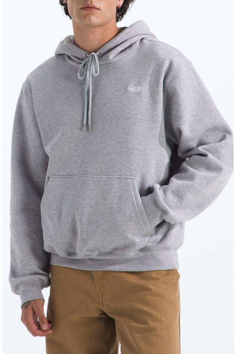 Essential Pullover Hoodie, Main, color, TNF PALE GREY HEATHER